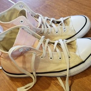 Converse high-top pink ombre size 4